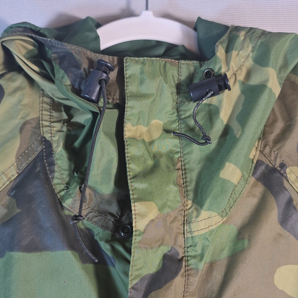 Vintage 1985 US Army ECWCS Gore-Tex Woodland Camo Parka Jacket Medium Made in... - Picture 3 of 16